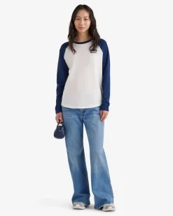 Womens Organic Cooper Baseball T-Shirt