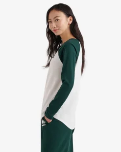 Womens Organic Cooper Baseball T-Shirt