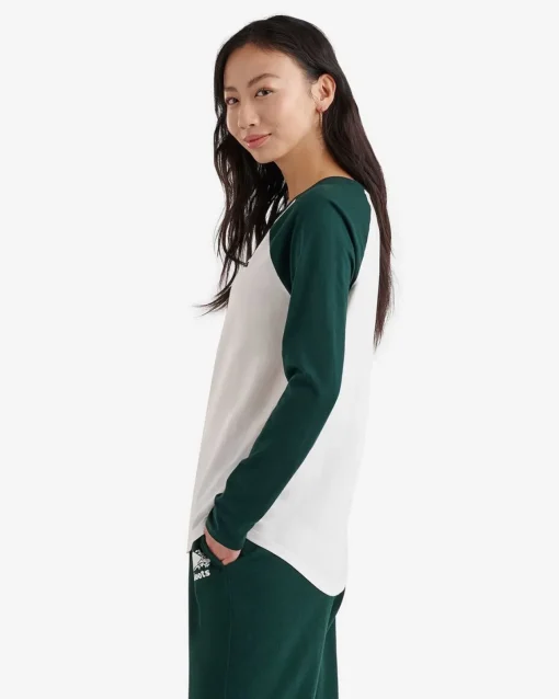 Womens Organic Cooper Baseball T-Shirt