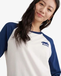 Womens Organic Cooper Baseball T-Shirt