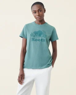 Womens Organic Cooper Beaver T-Shirt
