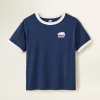 Womens Organic Relaxed Cooper Ringer T-Shirt