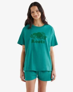 Womens Organic Relaxed Cooper T-Shirt