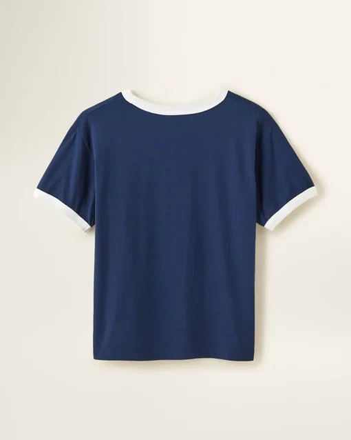 Womens Organic Relaxed Cooper Ringer T-Shirt
