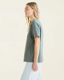 Womens Organic Relaxed Cooper T-Shirt