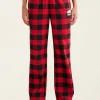 Womens Park Plaid Pajama Pant