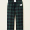 Womens Park Plaid Pajama Pant