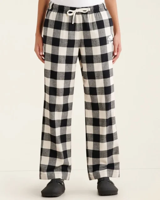 Womens Park Plaid Pajama Pant