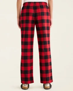 Womens Park Plaid Pajama Pant
