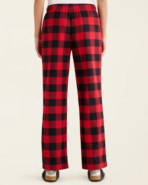 Womens Park Plaid Pajama Pant