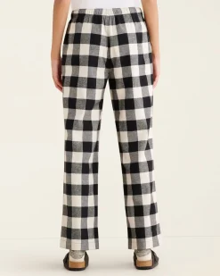 Womens Park Plaid Pajama Pant