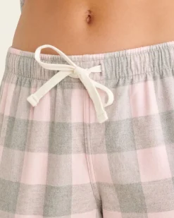 Womens Park Plaid Pajama Set