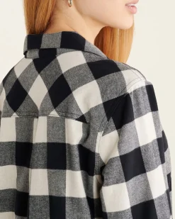 Womens Park Plaid Pajama Set