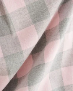 Womens Park Plaid Pajama Short Set