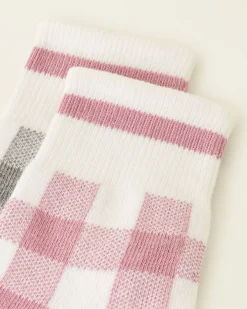 Womens Park Plaid Sock 2 Pack