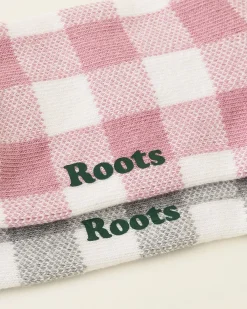Womens Park Plaid Sock 2 Pack