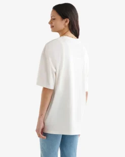 Womens Positive Vibes Relaxed T-Shirt