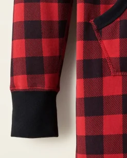 Womens Roots Park Plaid Onesie