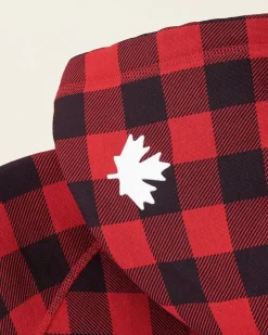 Womens Roots Park Plaid Onesie