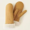 Womens Shearling Mitten