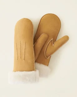 Womens Shearling Mitten