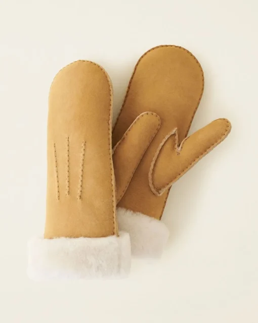 Womens Shearling Mitten