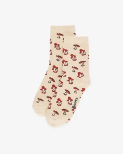 Womens Summer Daze Quarter Top Sock