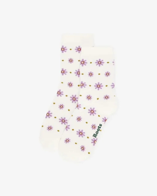 Womens Summer Daze Quarter Top Sock
