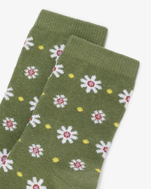 Womens Summer Daze Quarter Top Sock