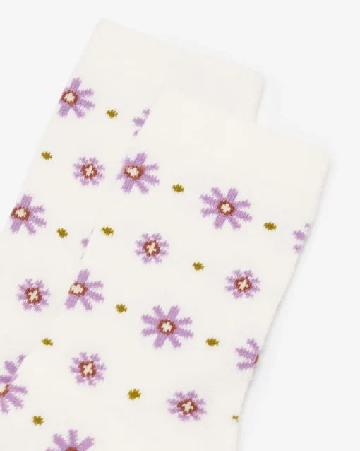 Womens Summer Daze Quarter Top Sock