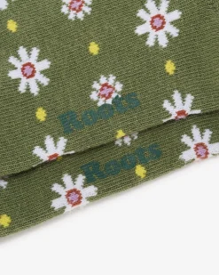 Womens Summer Daze Quarter Top Sock
