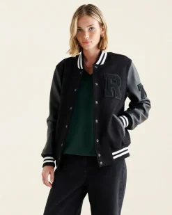 Womens Vintage Varsity Jacket