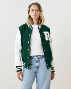 Womens Vintage Varsity Jacket