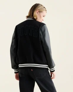 Womens Vintage Varsity Jacket