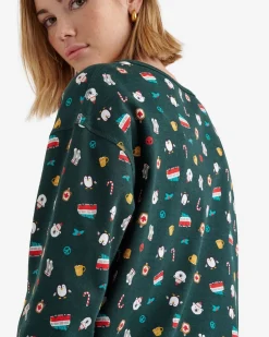 Womens Winter Pajama Top